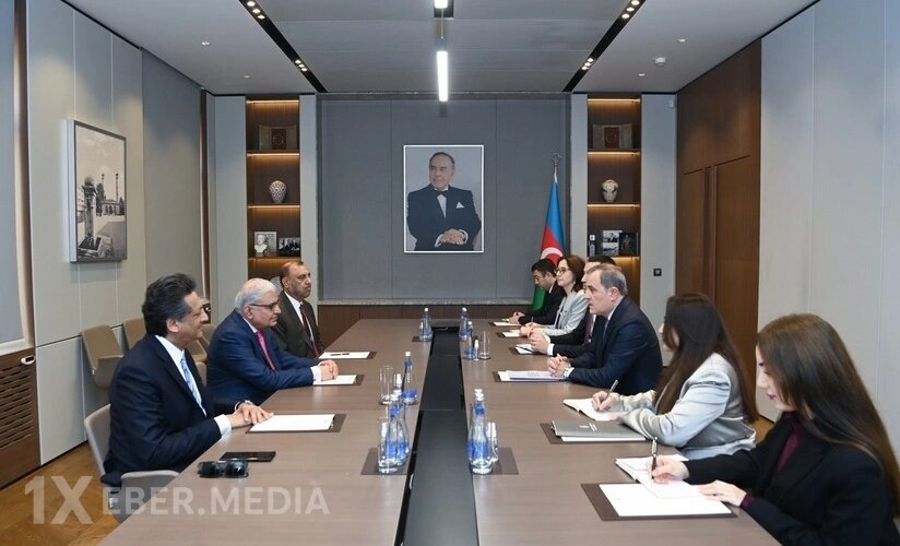 Ceyhun Bayramov Ecaz Əhməd Qureşini QƏBUL ETDİ