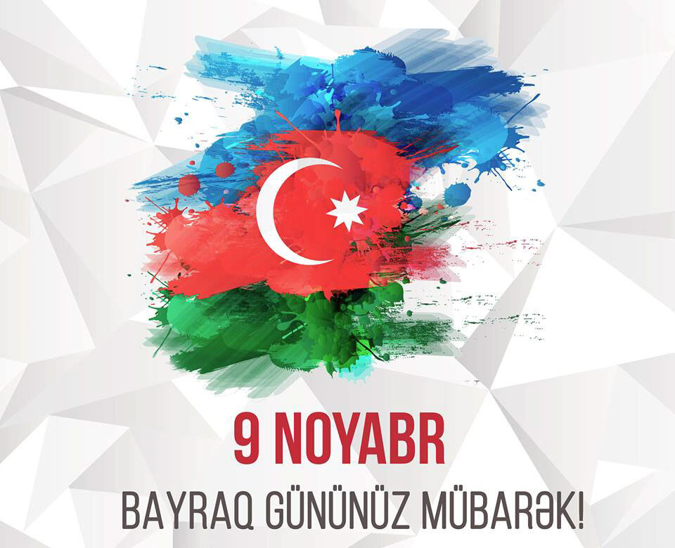 Üçrəngli bayrağımız milli qürur hissimizin ən uca zirvəsidir