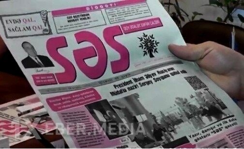 "Səs" qəzeti fəaliyyətini dayandırır