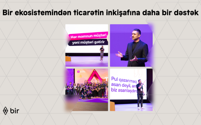Bir ekosistemindən ticarət sənayesinin inkişafı üçün daha bir addım