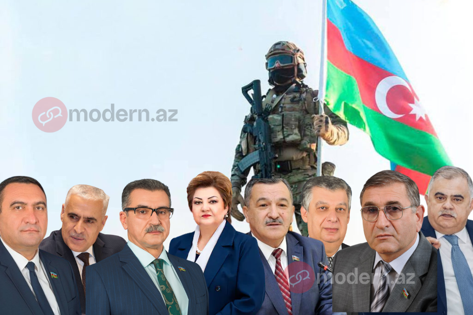 Övladı əsgərliyə gedən DEPUTATLAR