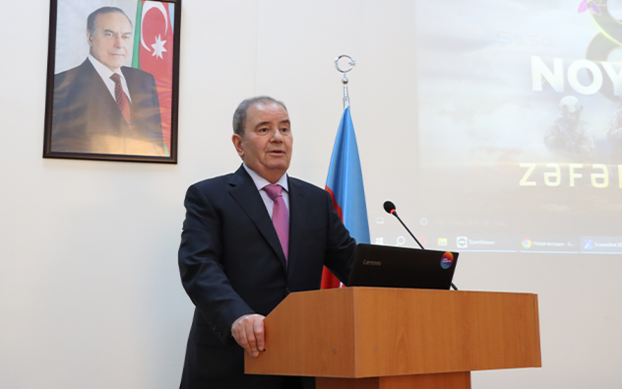 İdarəetmə Sistemləri İnstitutunda Zəfər Gününə həsr olunmuş tədbir keçirildi - FOTOLAR