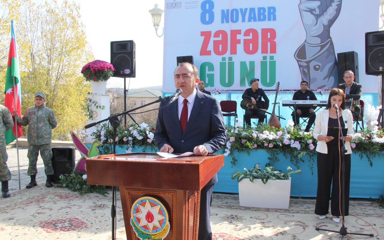 Daşkəsəndə "Zəfər Günü" təntənəli bayram konserti ilə qeyd edildi - FOTOLAR