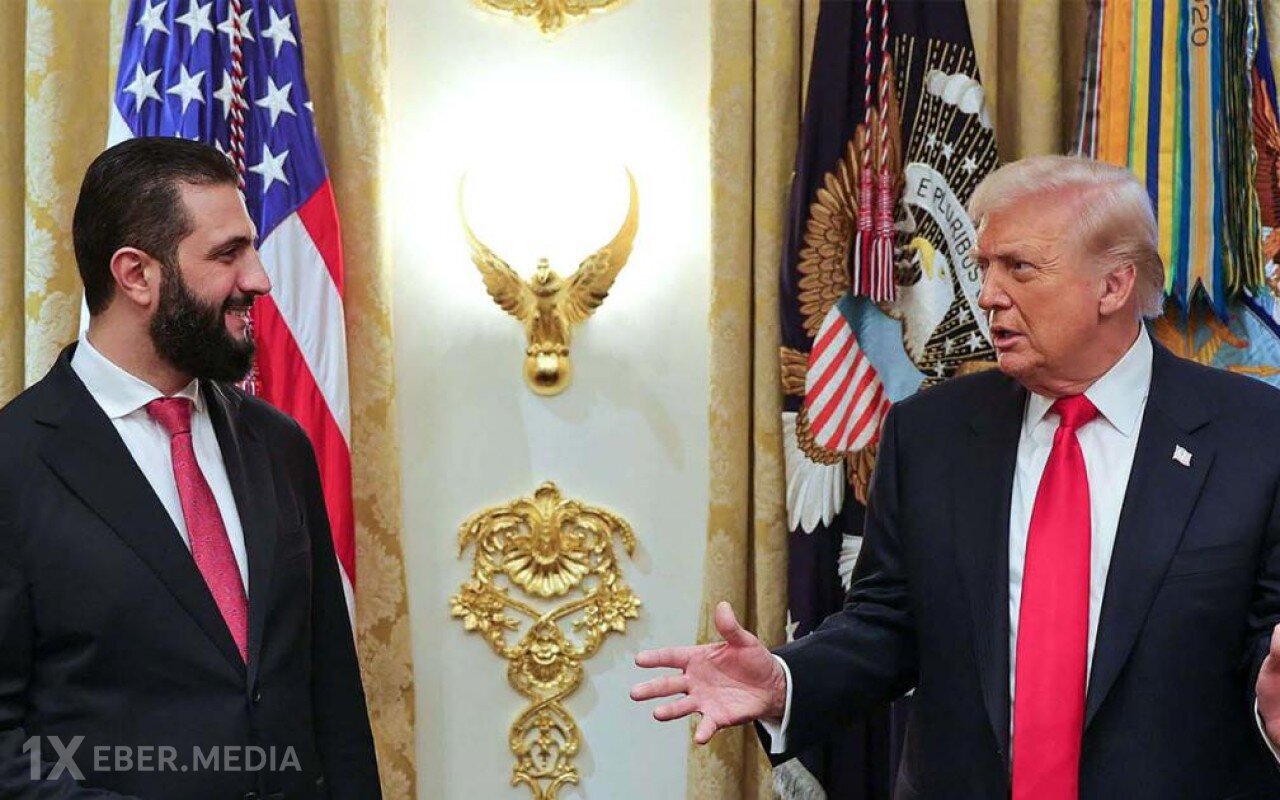 Suriya prezidentinə ətir verib, arvadlarının sayını soruşdu - VİDEO