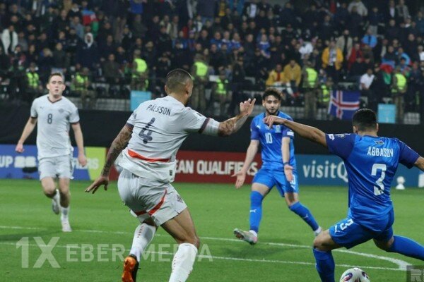 Azərbaycan İslandiyaya məğlub oldu