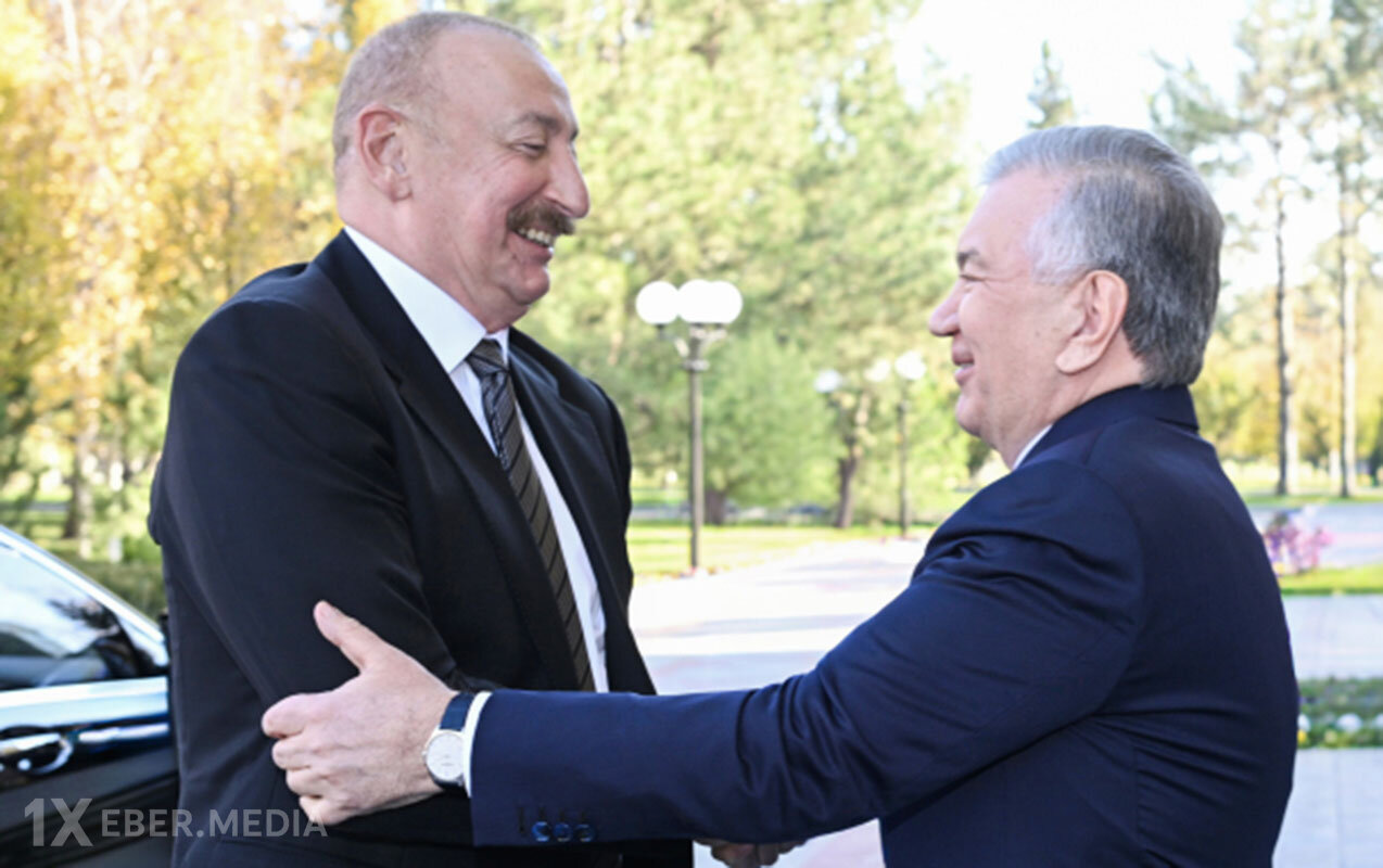 İlham Əliyevin Özbəkistan səfərindən - Görüntülər