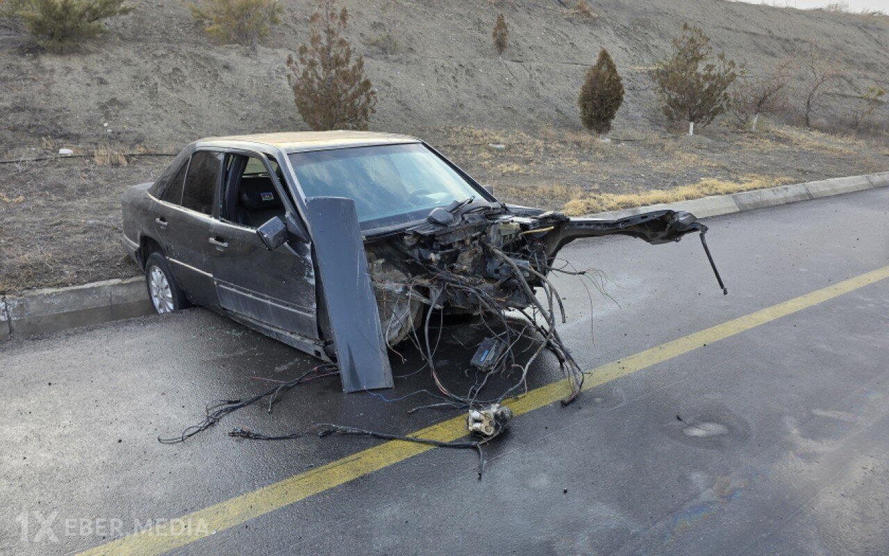 Naxçıvanda qəza: 2 nəfər yaralandı