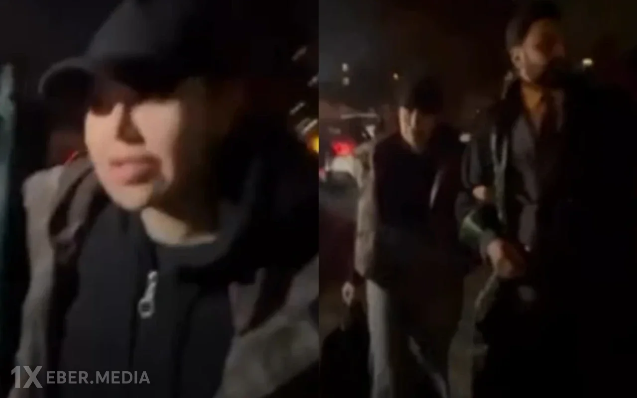 Rəqsanənin azadlıqda ilk görüntüləri - VİDEO