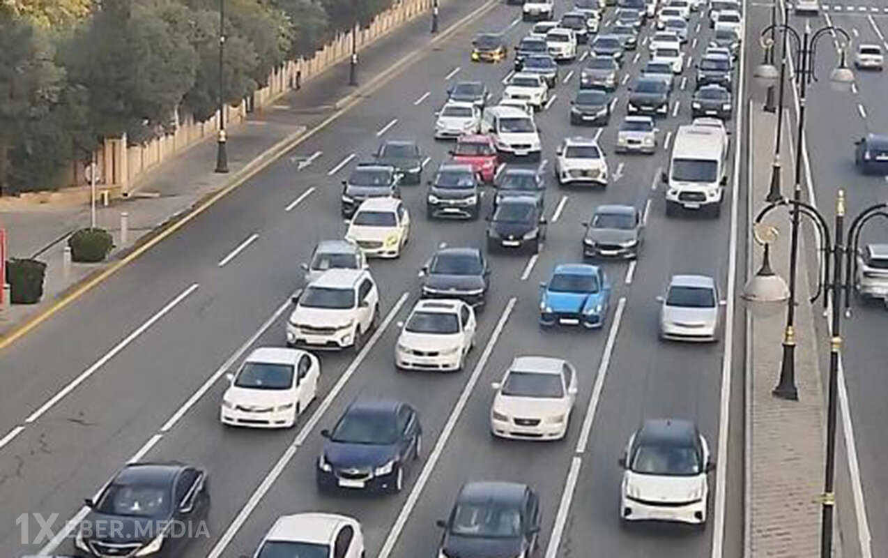 Sürücülərin nəzərinə - Tıxac var