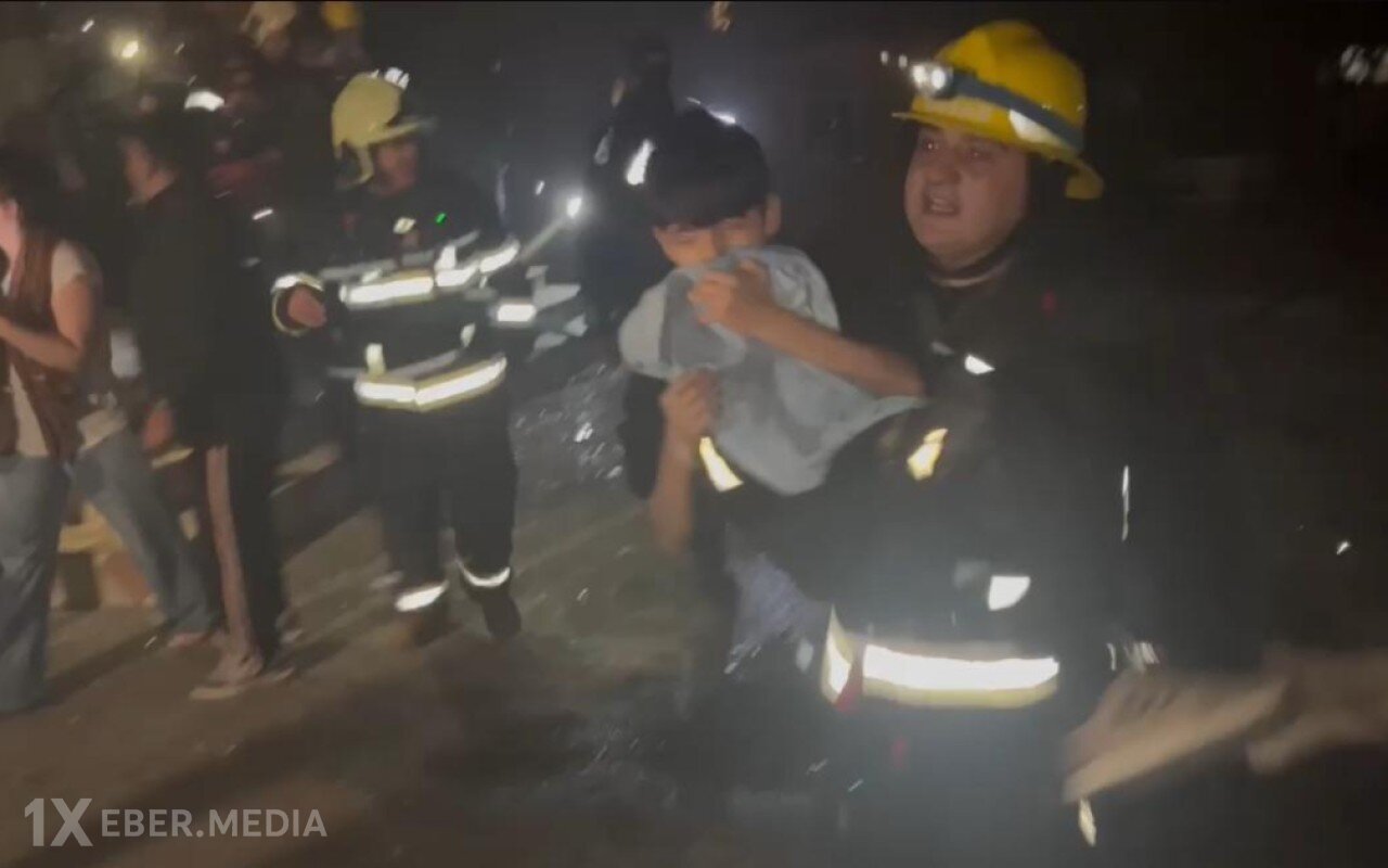 Yanğında zəhərlənənlərin son durumu