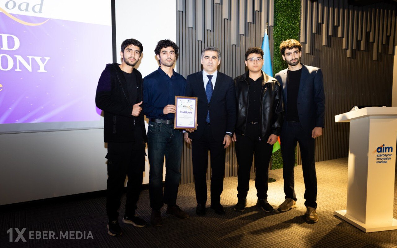 BMU tələbələrinin startap layihəsi 3-cü yerin qalibi olub - FOTO