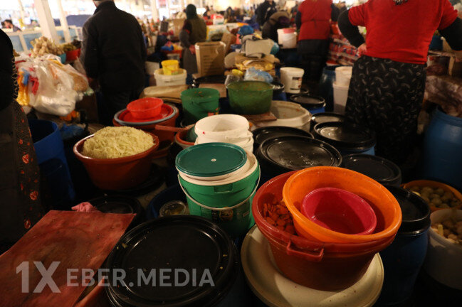 “8-ci km” bazarında quş kəsimi yeri bağlandı - Fotolar