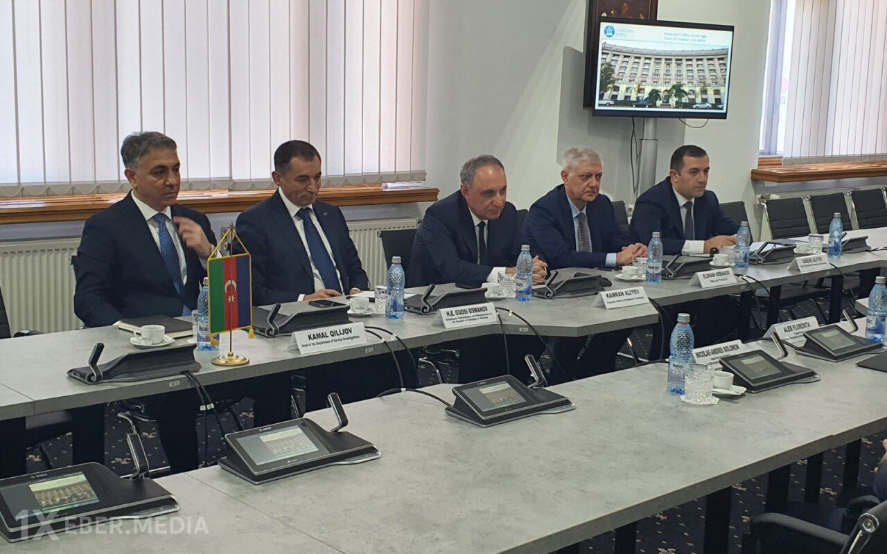 Kamran Əliyev Rumıniyada Baş prokurorla görüşdü - FOTOLAR