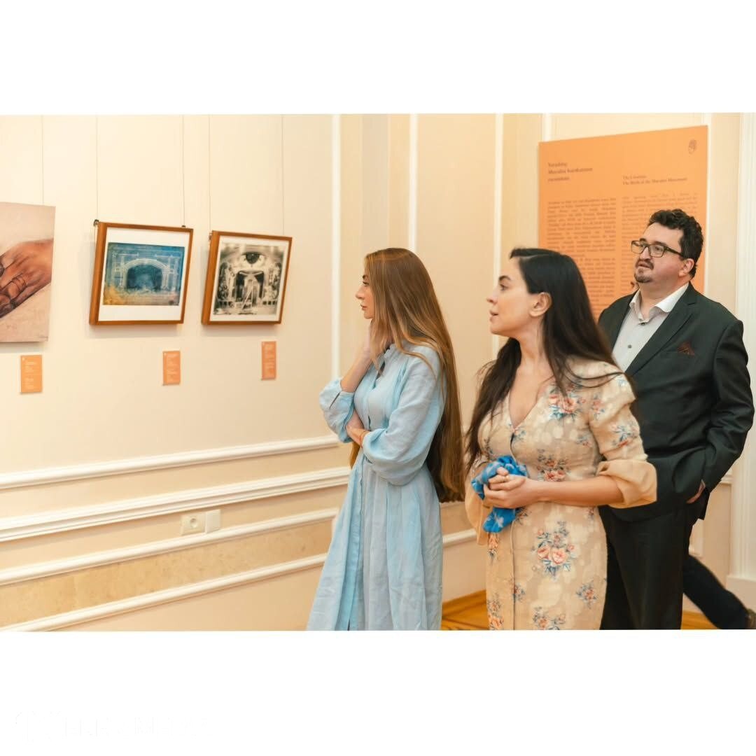 Arzu Əliyeva Milli İncəsənət Muzeyindən paylaşım etdi - FOTOLAR