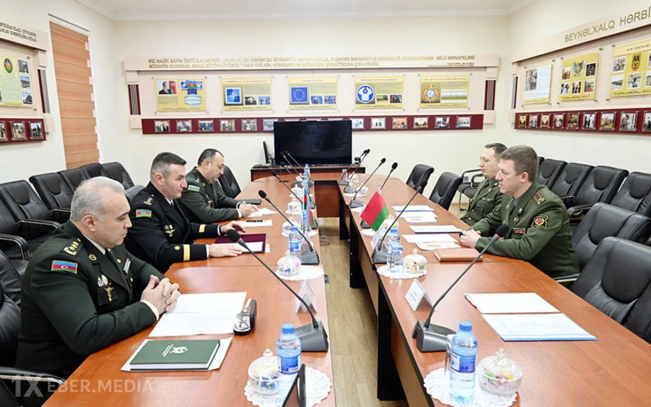 Bakıda Azərbaycan və Belarus hərbi mütəxəssisləri görüşüblər
