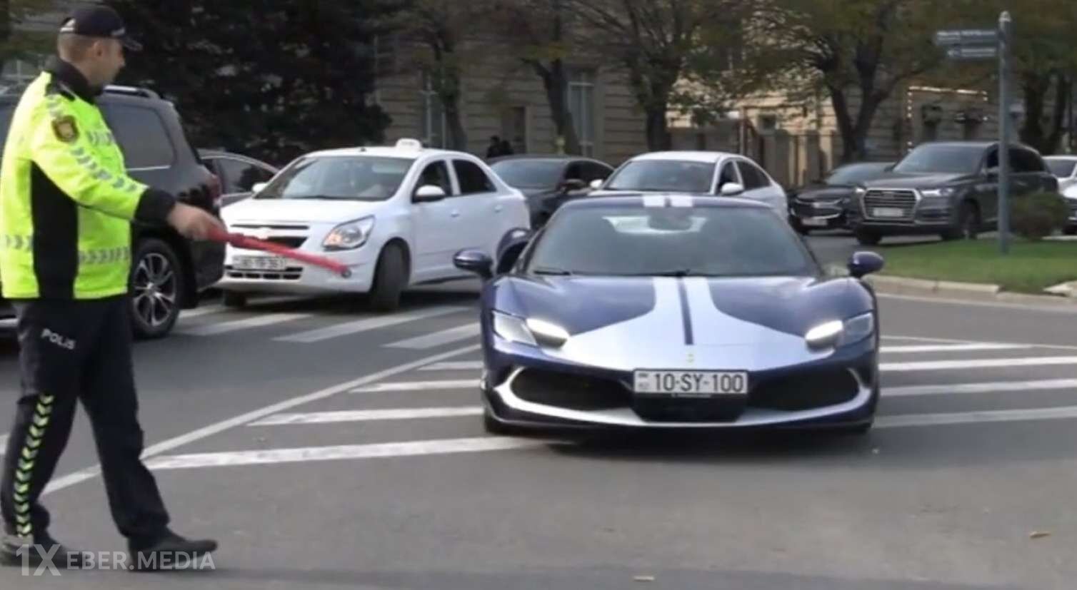 Bakıda saxlanılan 850 minlik “Ferrari” kimindir?