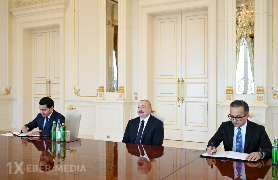 Prezident qəbul keçirdi