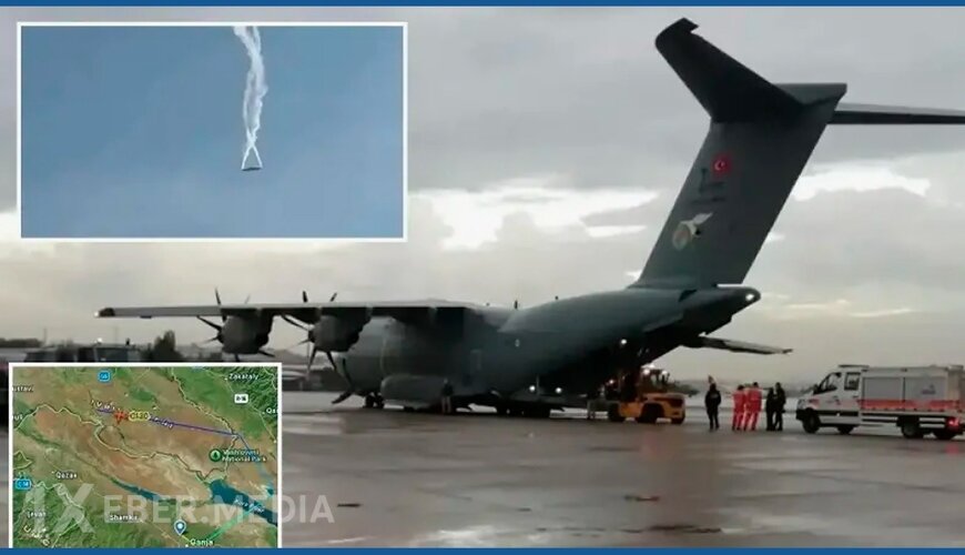 Türkiyə hərbi təyyarəsinin qəzaya uğraması ilə bağlı yeni DETALLAR məlum oldu