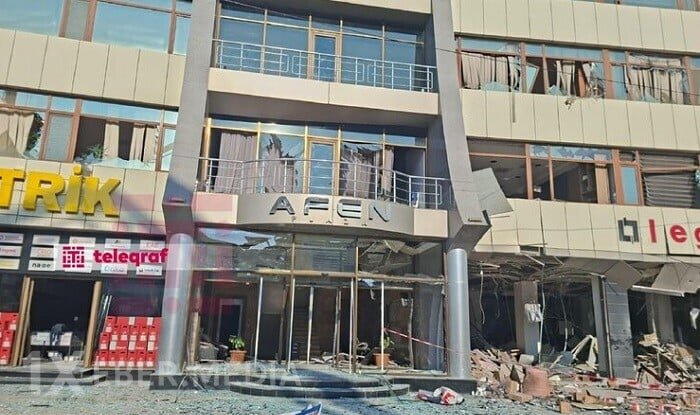 Bakıda obyektdə partlayış: 5 yaralı