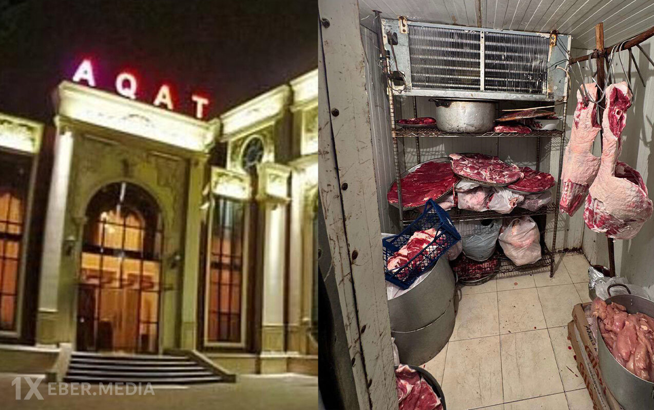 “Aqat”da insanlara camış əti verilirmiş