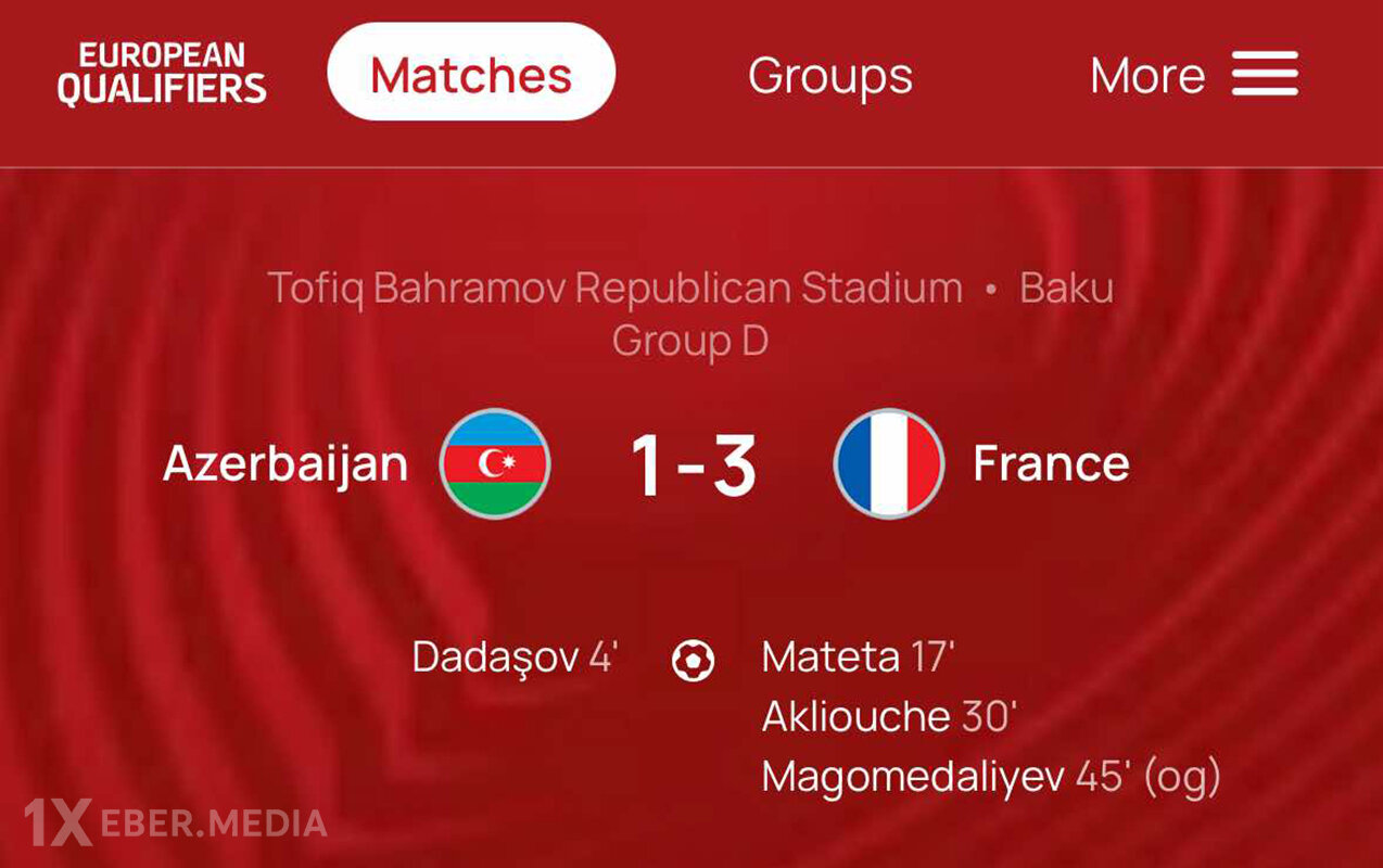 Üçüncü qol Şahruddinin adına yazıldı