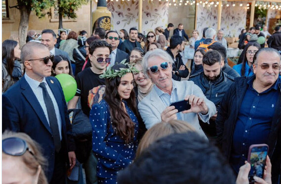 Leyla Əliyeva Zeytun festivalında