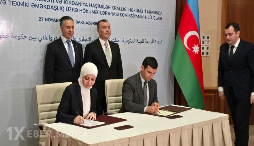 Azərbaycan–İordaniya sənədləri İMZALANDI