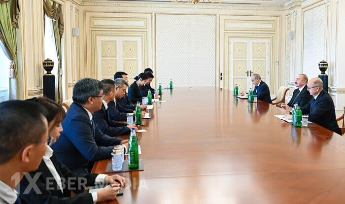 Prezident Lü Cünü qəbul etdi