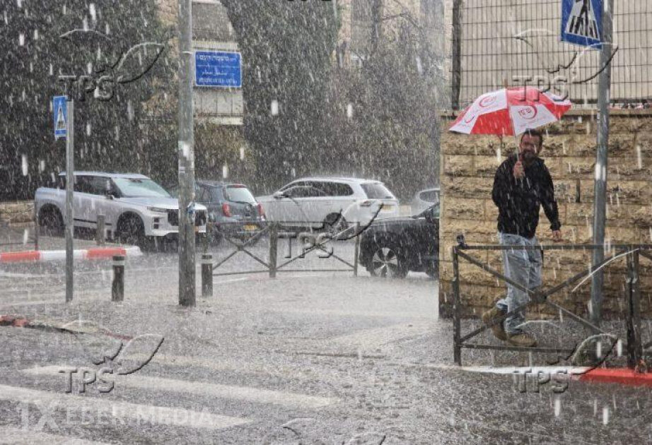 Güclü yağış İsraildə daşqınlara səbəb olub