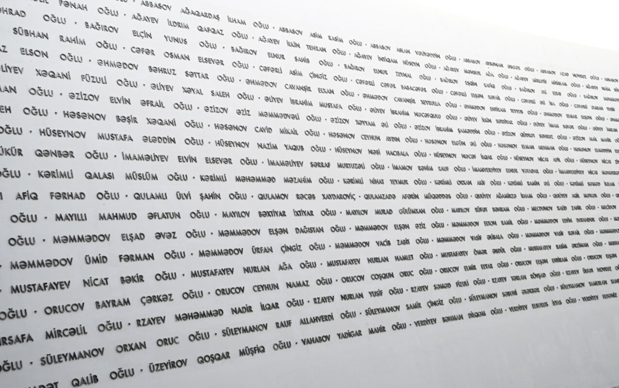 Bu gün açılan muzeydə bütün şəhidlərimizin adı var…