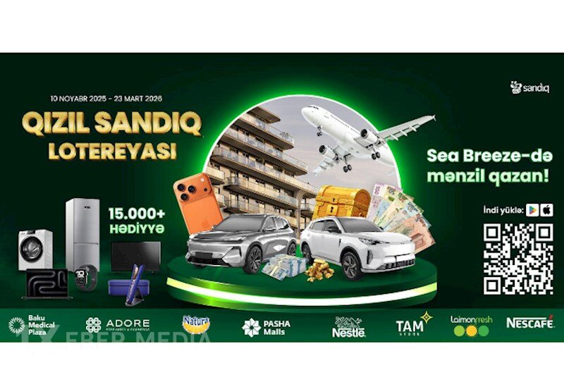 “Qızıl Sandıq” lotereyası başladı — İndi ƏDV geri-al çekləri sizə daha çox qazandıracaq!