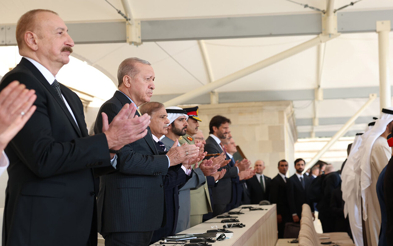 Türkiyə paraddan bu görüntüləri paylaşdı - Fotolar