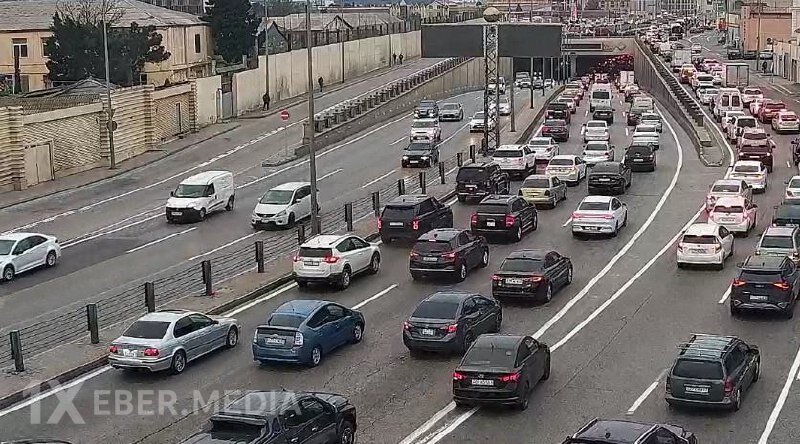 Yenə yollarda tıxac var