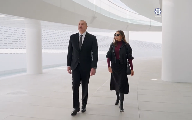 Bu gün açılışı olan Zəfər muzeyindən yeni görüntülər