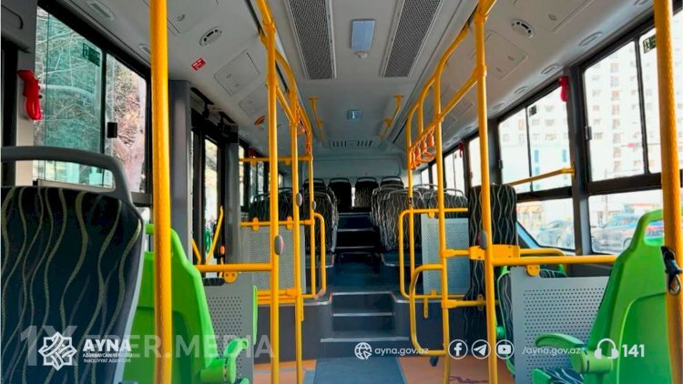 Sumqayıtdan Bakıda gələn yeni avtobus fəaliyyətə başladı