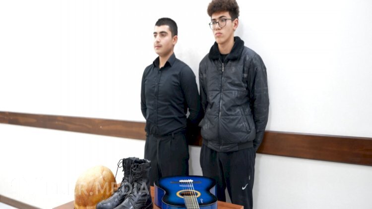 Polis şəhid məzarlarından oğurluq edən şəxsləri saxladı - VİDEO