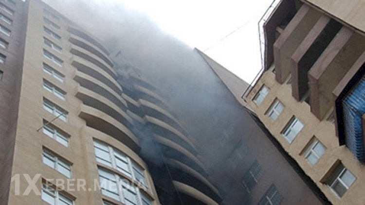 Ayda 100 min manat - Yanan binanın sakinləri kompensasiya tələb edirlər