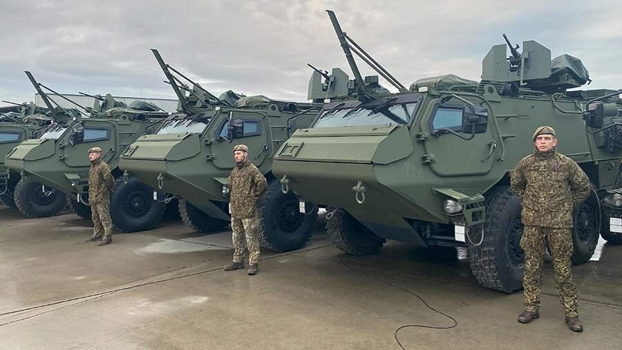 Latviya Ukraynaya 21 “Patria” zirehli transportyoru hədiyyə edib