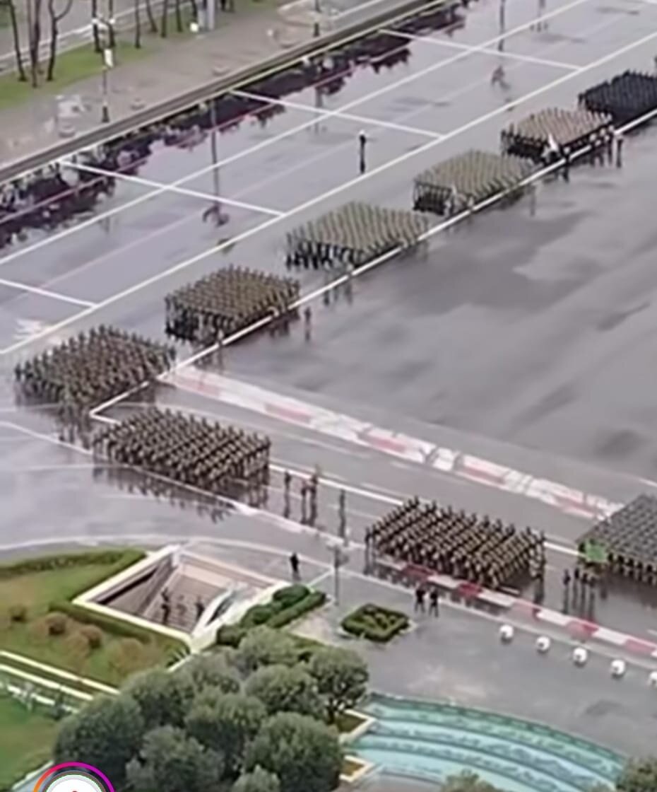 Hərbi parada hazırlıq - VİDEO