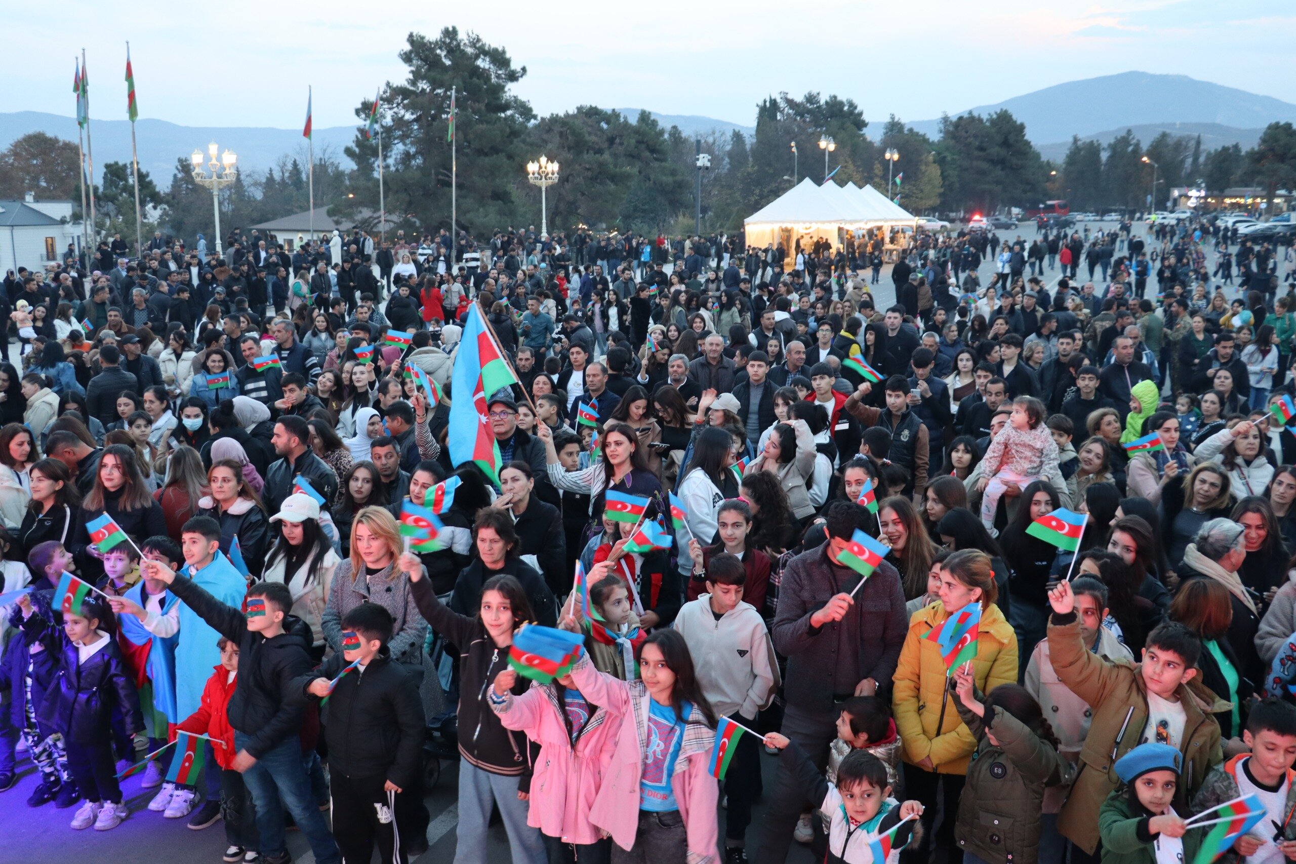 Xankəndidə Zəfərimizin 5 illiyi möhtəşəm bayram coşqusu ilə qeyd olunub