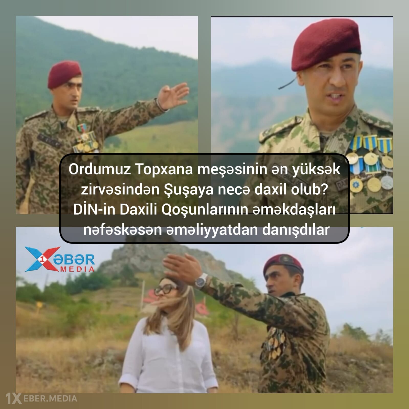 Ordumuz Topxana meşəsinin ən yüksək zirvəsindən Şuşaya necə daxil olub?