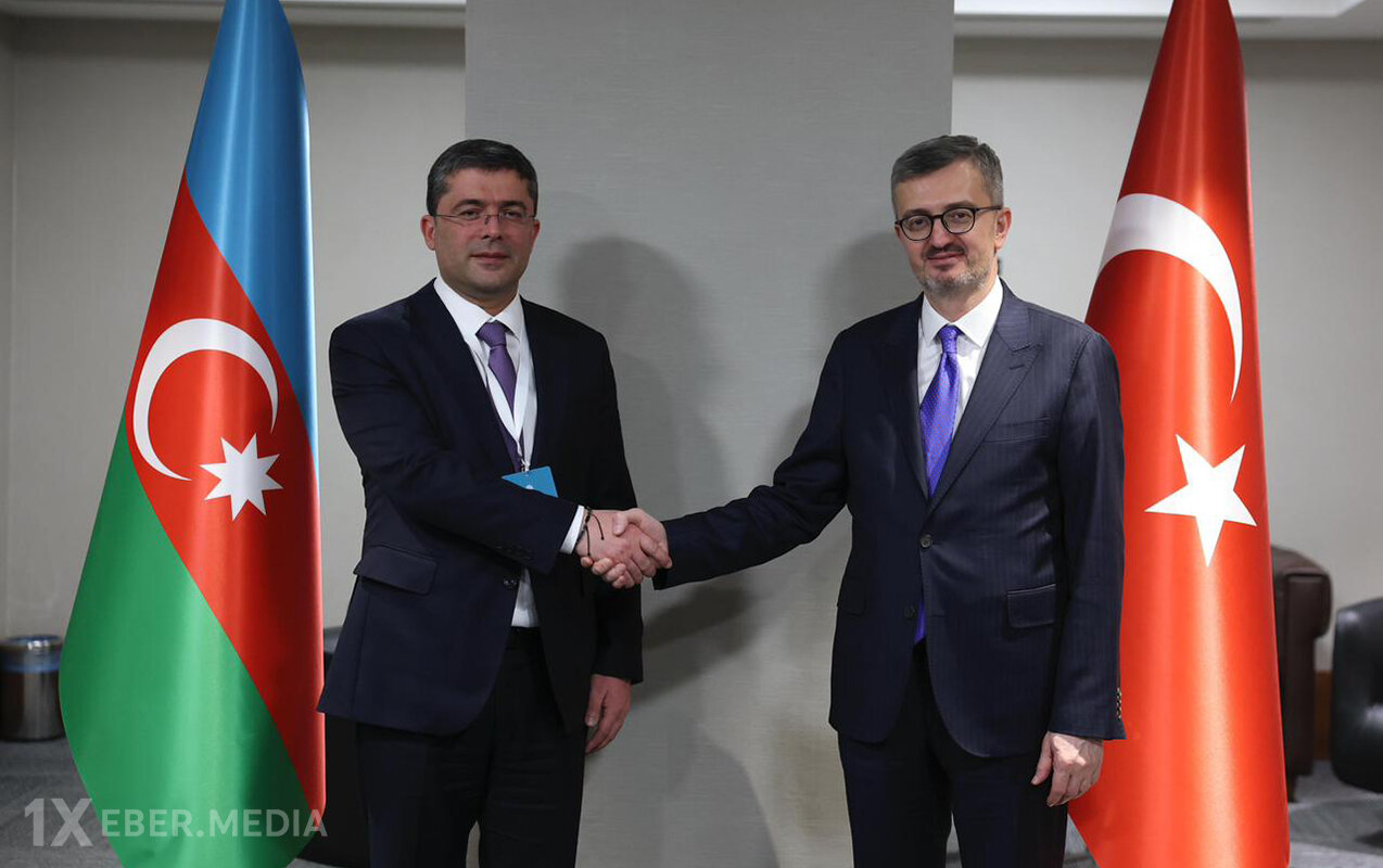 Əhməd İsmayılov Burhanettin Duranla görüşdü - Fotolar