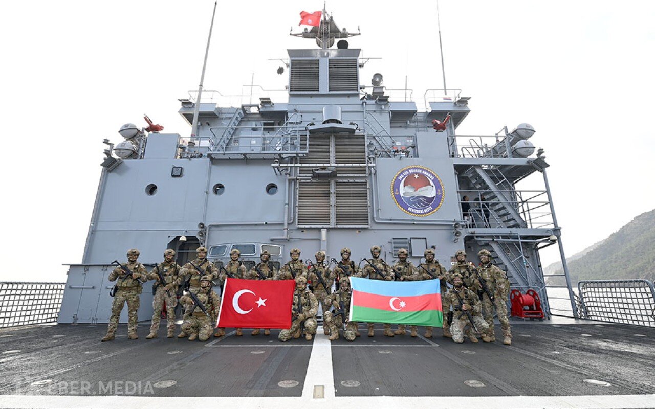 Azərbaycan, Türkiyə, ABŞ və Pakistan hərbçilərinin təlimi - FOTOLAR