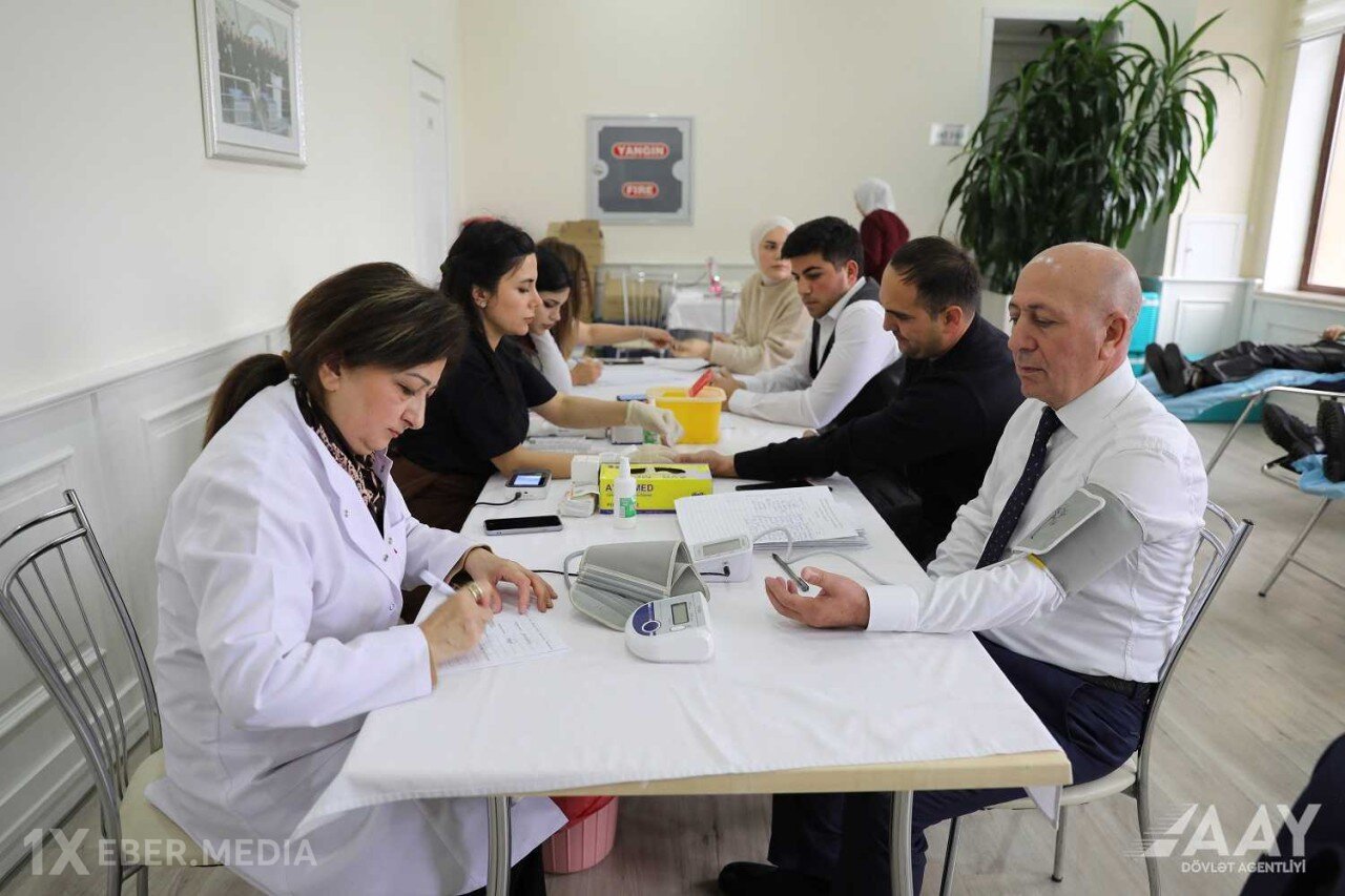 AAYDA ənənəvi qanvermə aksiyası keçirdi - FOTO/VİDEO