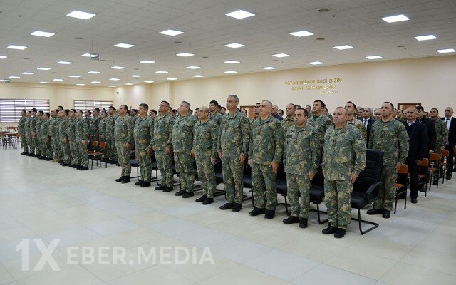 Zabit təkmilləşdirmə kursunun növbəti buraxılışı oldu - FOTOLAR