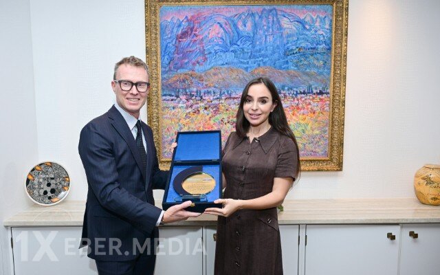 Leyla Əliyeva Butlerlə görüşdü - FOTOLAR