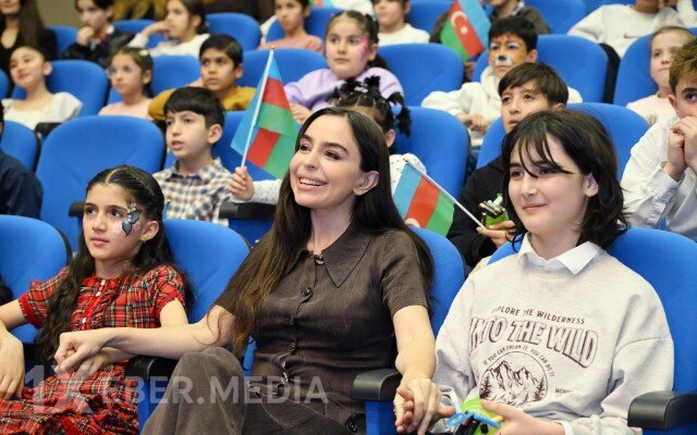 Leyla Əliyeva onlardan birinin arzusunu reallaşdıracaq - FOTOLAR