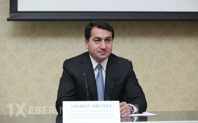 Qəzzaya sülhməramlıların göndərilməsi məsələsi ilə bağlı Hikmət Hacıyevdən açıqlama