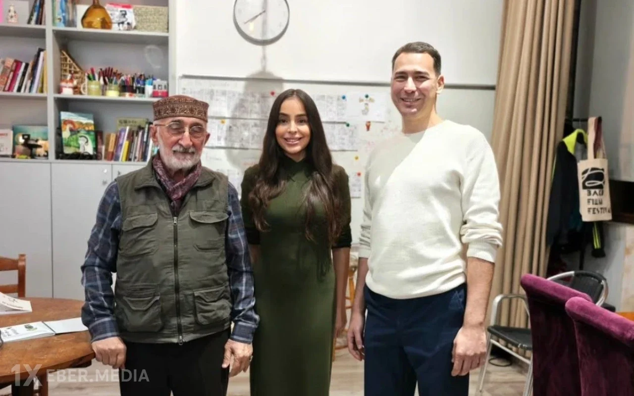 Leyla Əliyeva Animasiya Evindən paylaşım etdi