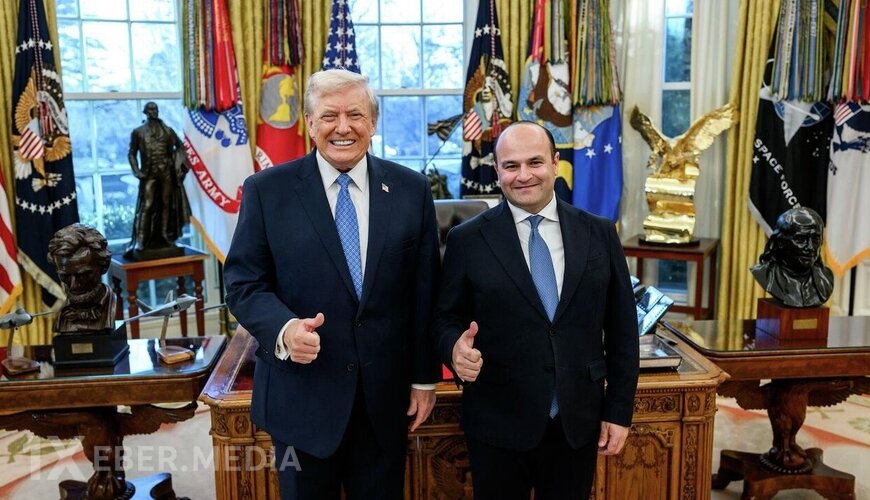 Tramp Paşinyana hədiyyə göndərib